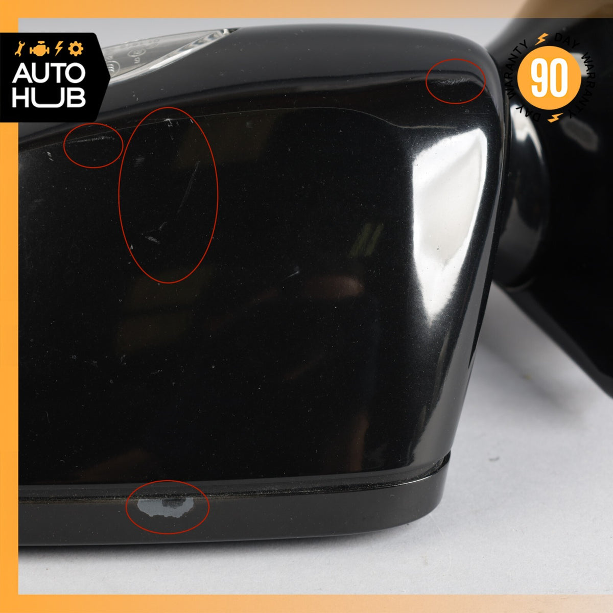 07-09 Mercedes W211 E350 E63 AMG E320 E550 Left Side Rear View Door Mirror OEM - photo 5