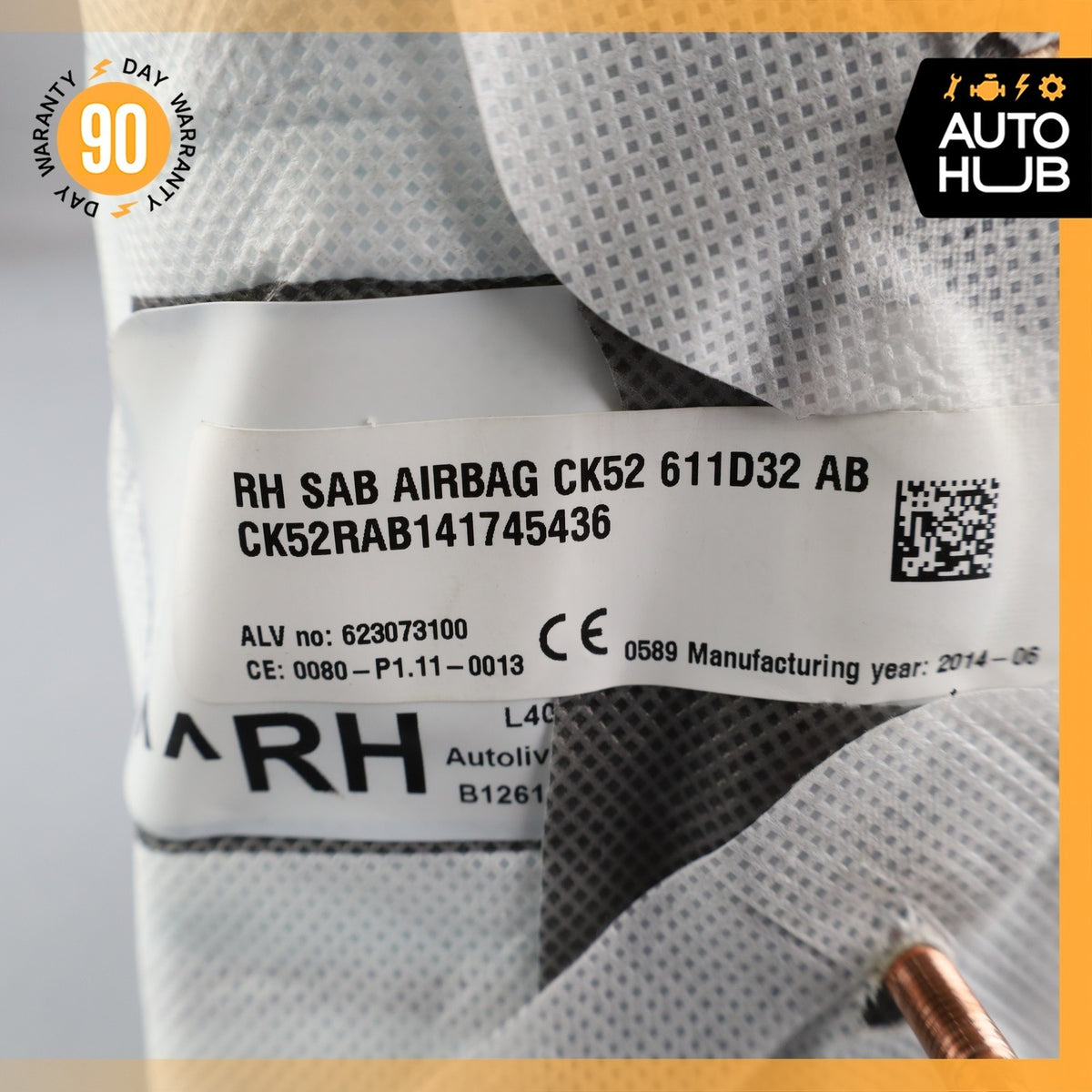 13-17 LR Range Rover L405 Front Right Passenger Seat Airbag Air Bag OEM - photo 9