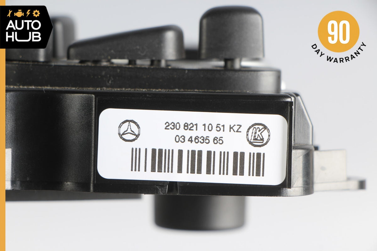 03-08 Mercedes R230 SL500 SL55 AMG Seat Control Switch Module Right Side OEM - photo 9