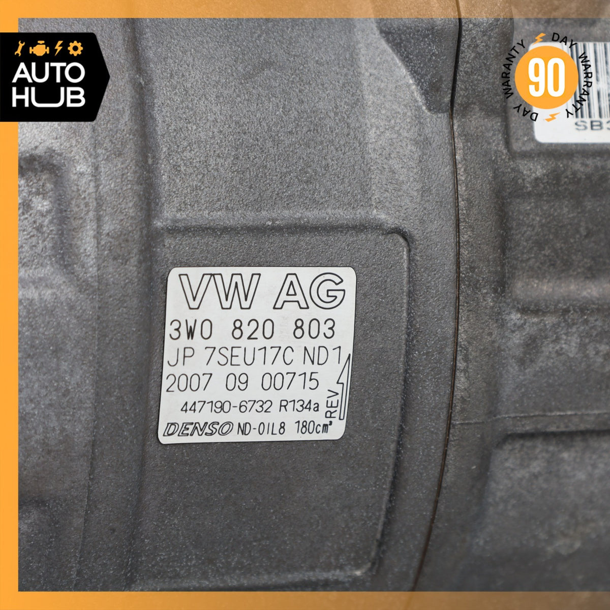 03-18 Bentley Continental GT GTC GT A/C Air Conditioning Compressor OEM 87k - photo 6