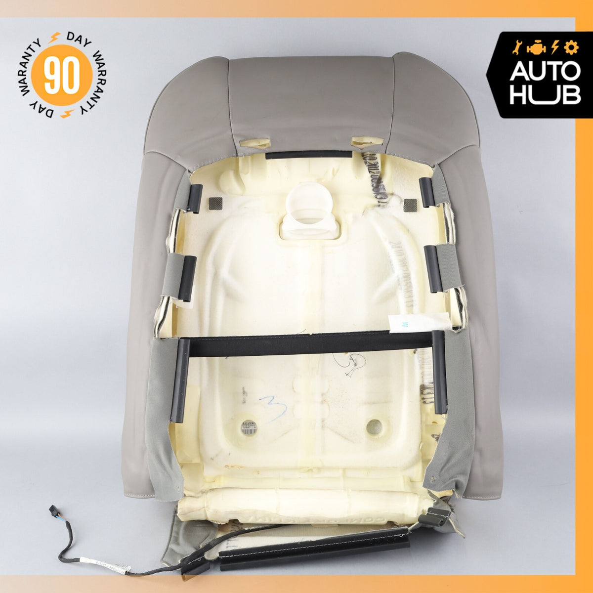 11-18 Porsche Cayenne 958 S Front Left Driver Side Seat Upper Cushion OEM - photo 6