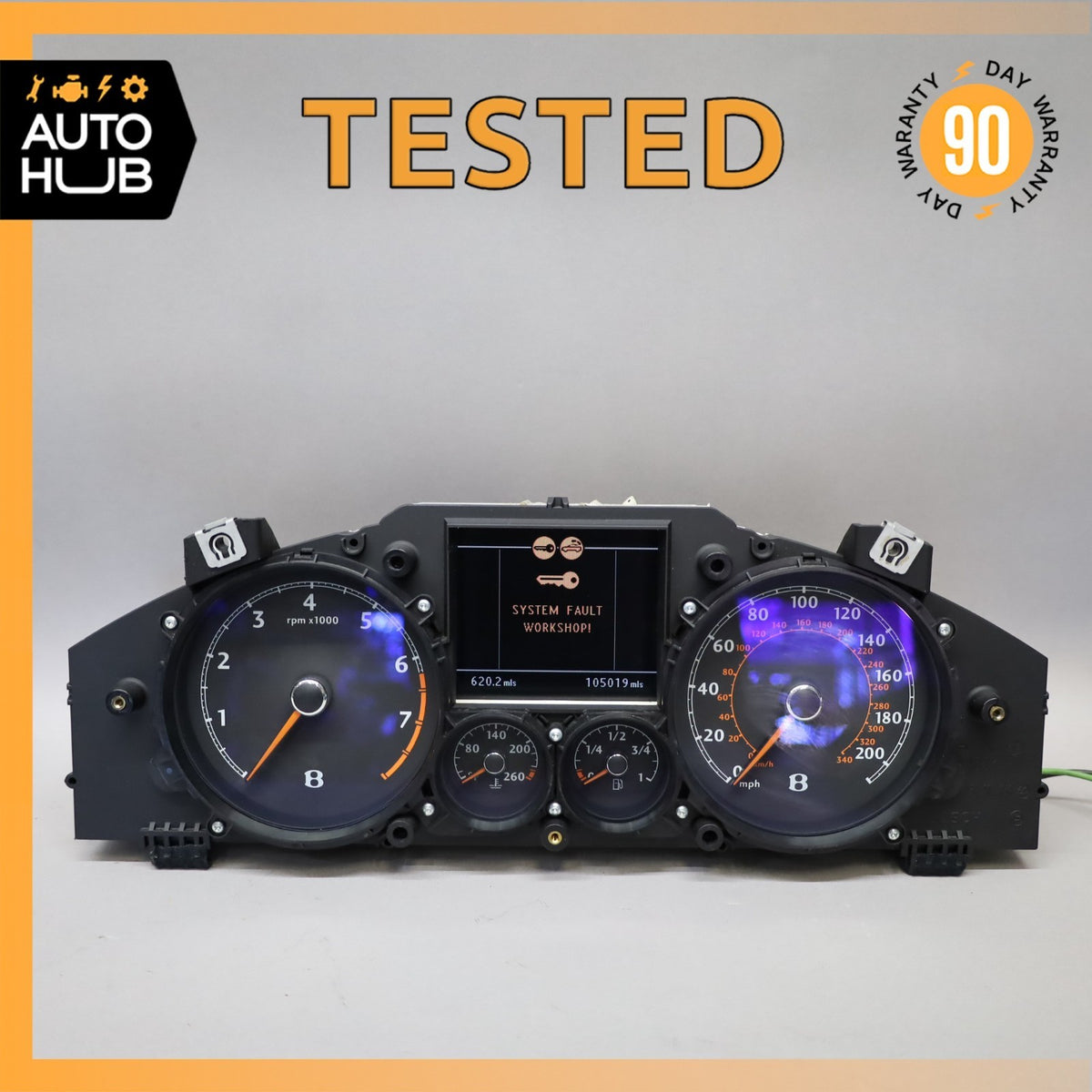 Bentley Continental GTC Speed Convertible Instrument Cluster Speedometer OEM - photo 1