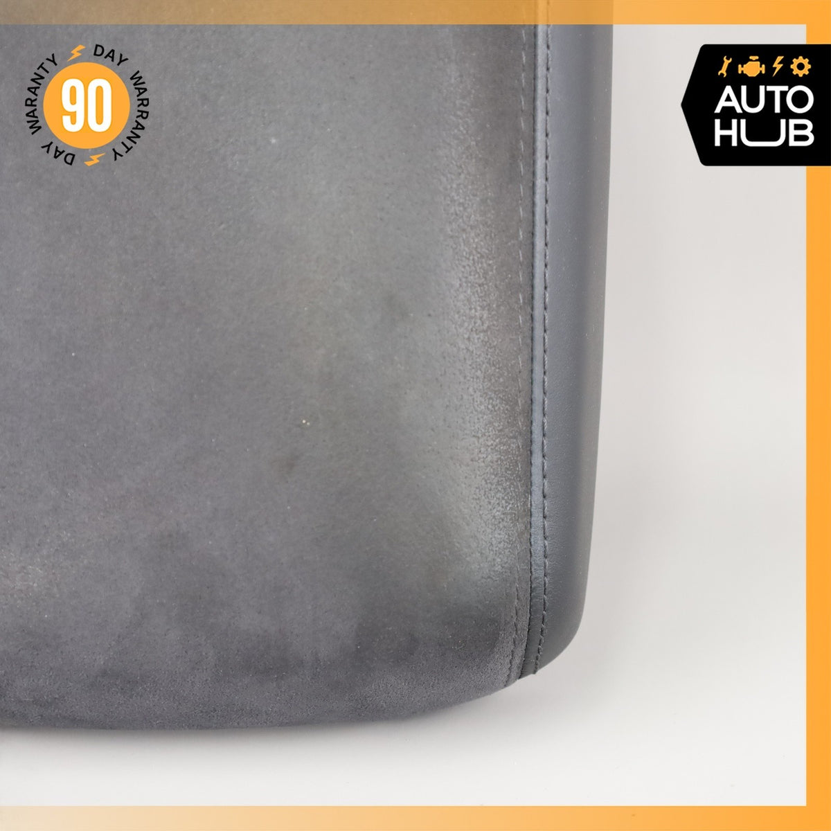 15-18 Porsche Macan 95B Front Center Console Armrest Arm Rest Suede Black OEM - photo 6