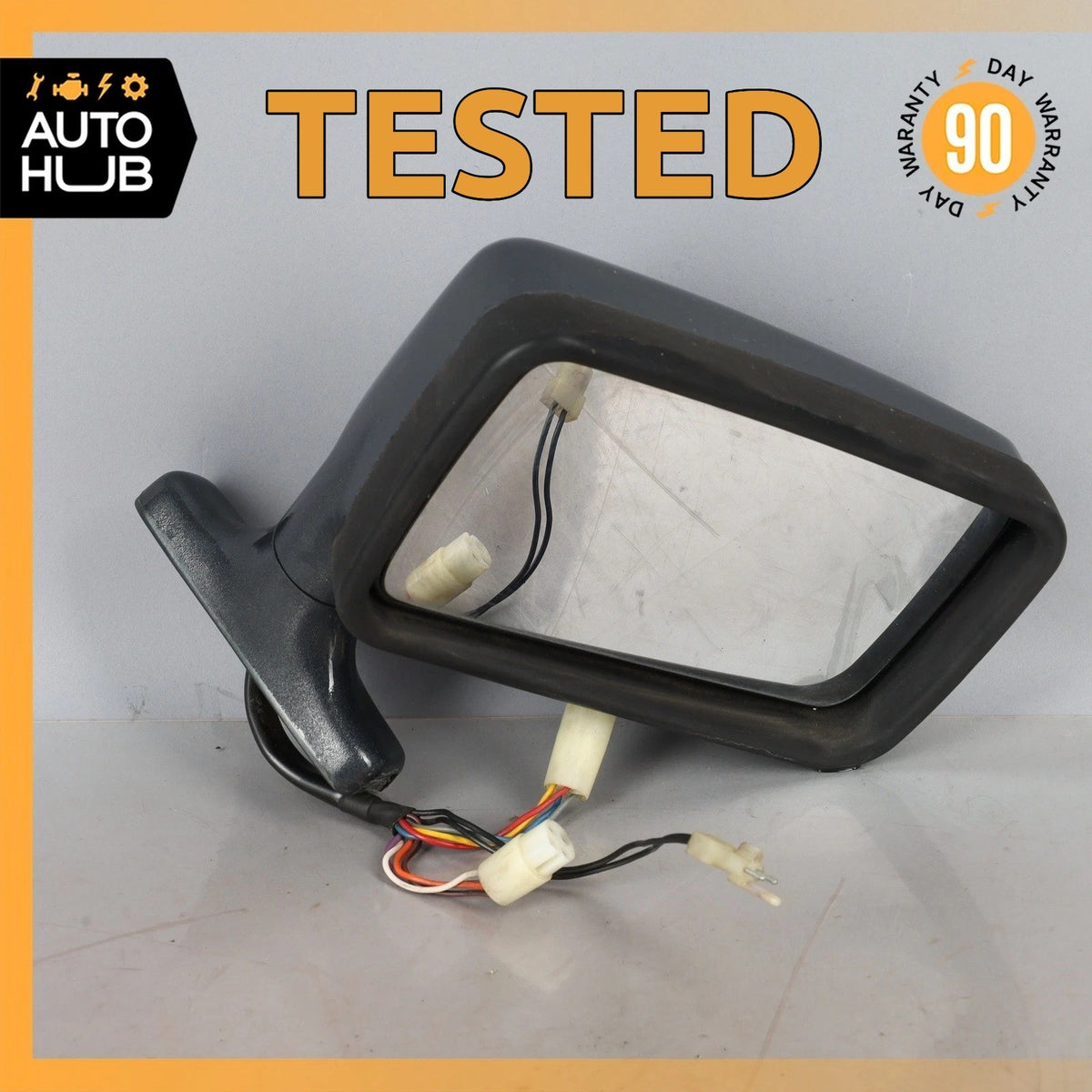 90-95 Bentley Brooklands RR Silver Spirit Right Side Rear View Door Mirror OEM - photo 1