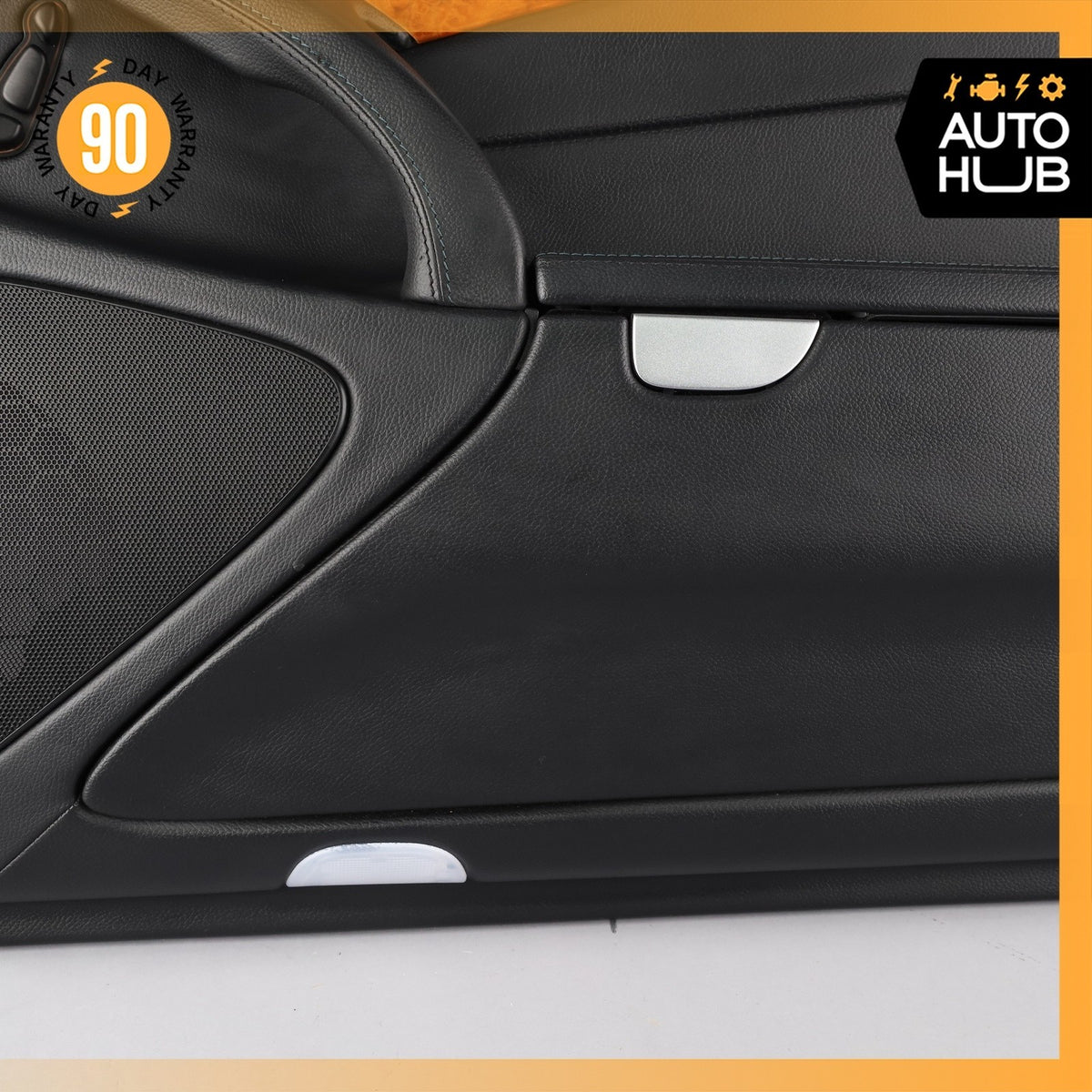 09-12 Mercedes R230 SL550 Interior Door Panel Right Passenger Side Black OEM - photo 5