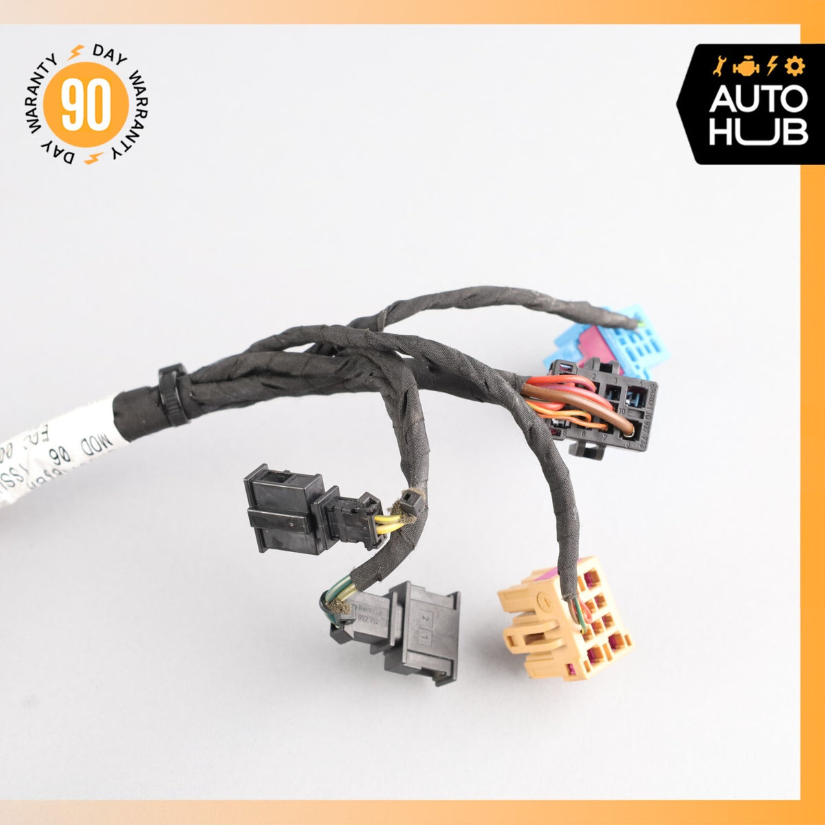 2006 Bentley Continental Flying Spur Rear Right Side Door Wire Harness OEM 58k - photo 7