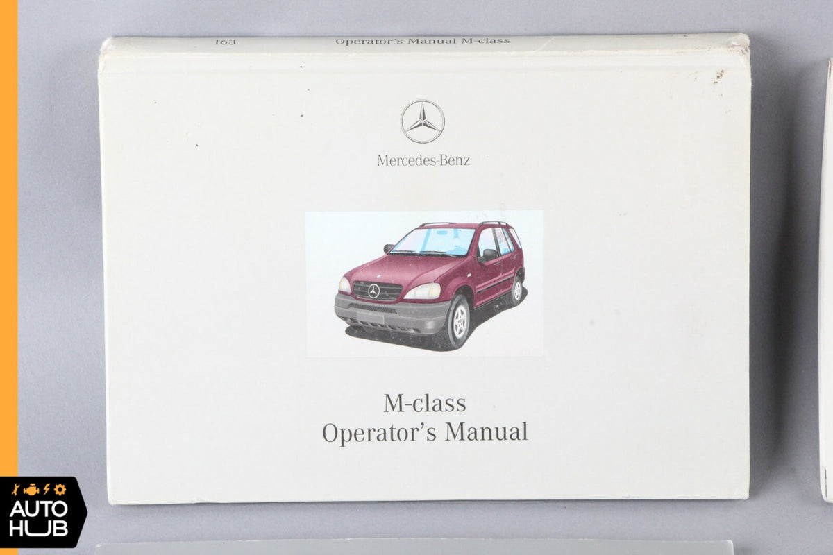 2000 Mercedes-Benz W163 ML55 Operator's Owener's Manual OEM - photo 2