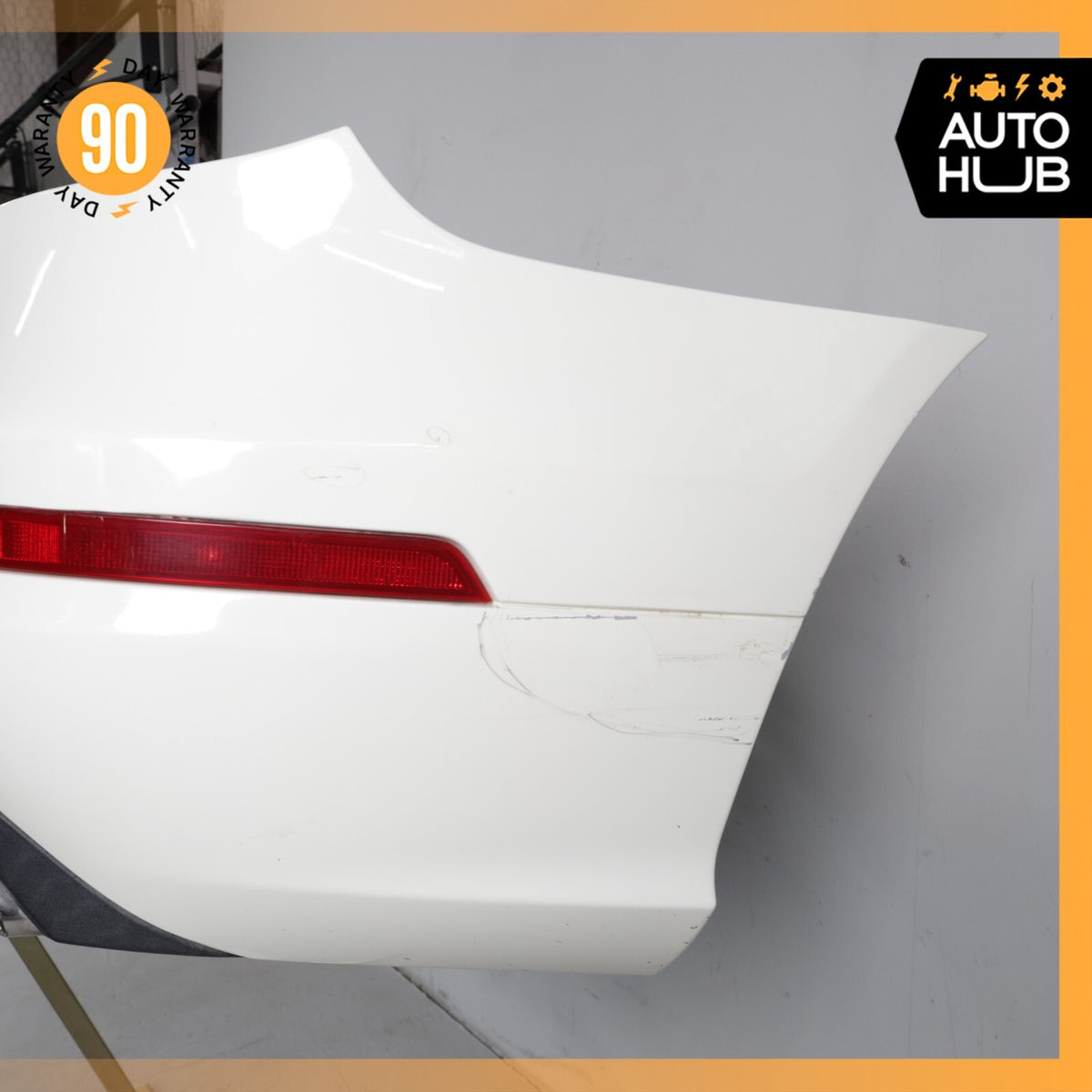 11-13 Mercedes W251 R350 Base Rear Bumper Cover Assembly w/ Tips OEM - photo 6