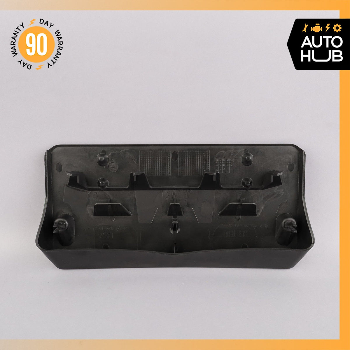 Mercedes W213 E300 E350 E63 Front Bumper License Plate Holder OEM - photo 5