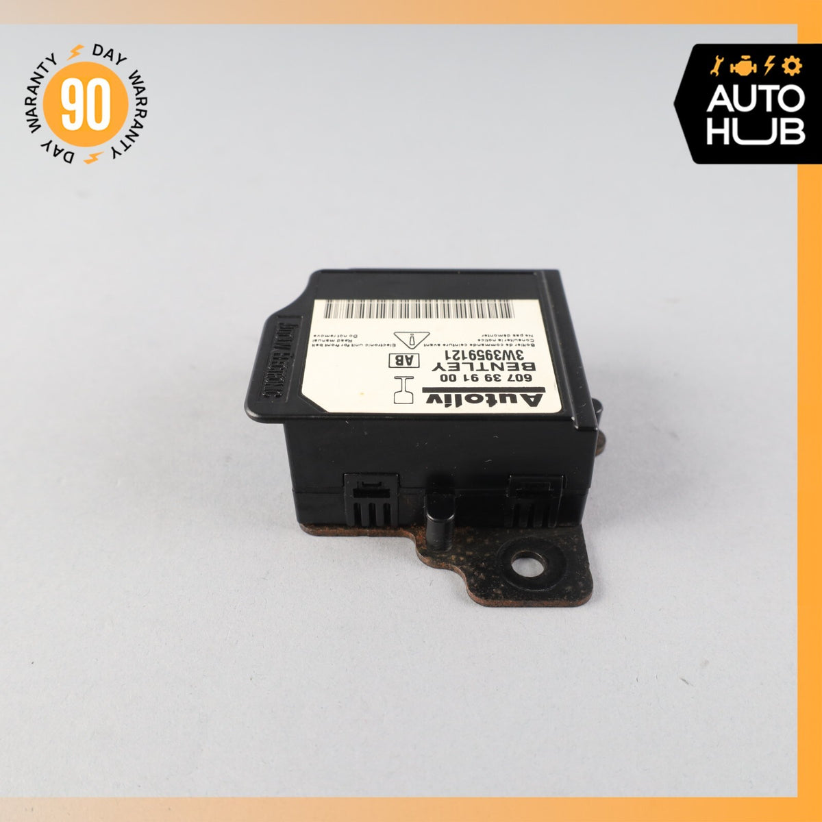 03-10 Bentley Continental GTC Speed Safety Bag Sensor SRS Control Module OEM 83k - photo 4