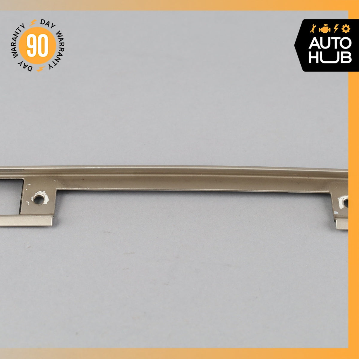 93-99 Mercedes W140 CL600 S500 S600 Coupe Trunk Lid License Plate Trim Panel OEM - photo 6