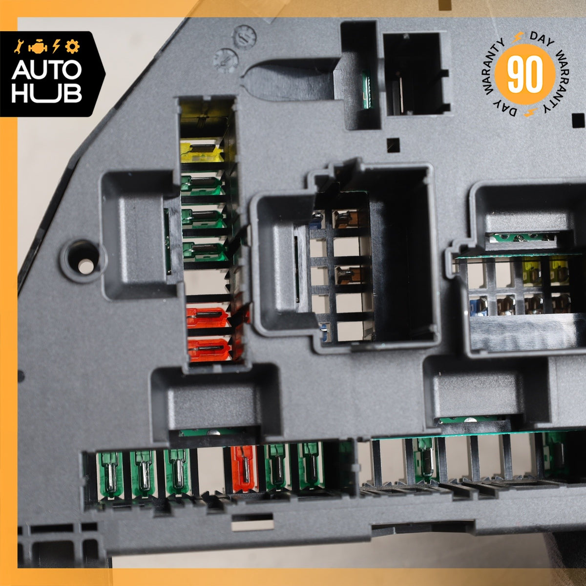 BMW F10 550i 650i Rear Trunk Power Distribution Fuse Relay Box OEM - photo 14