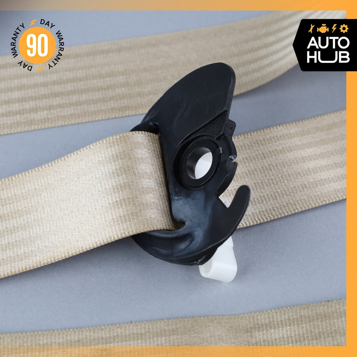 99-04 Bentley Arnage / RR Seraph Front Left Side Seat Belt Retractor Beige OEM - photo 5
