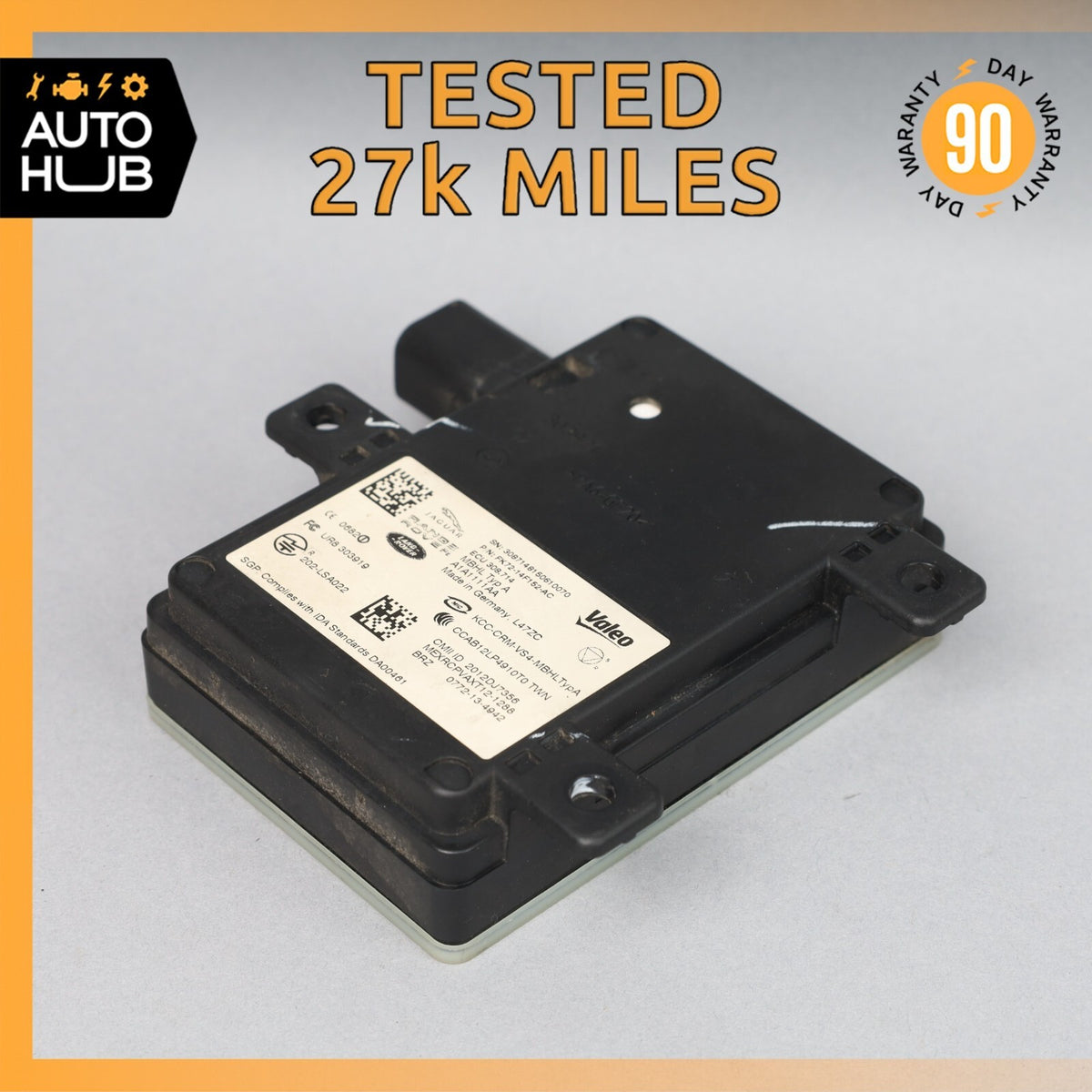 Jaguar X152 F-Type S Rear Left or Right Blind Spot Radar Distance Sensor Module - photo 1