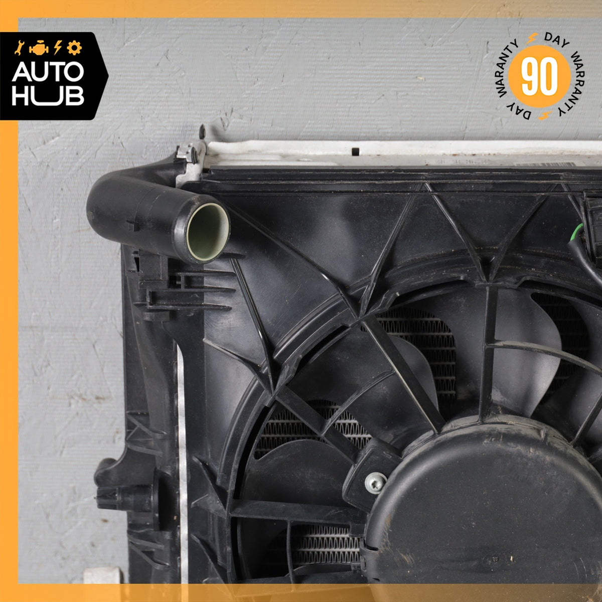 99-04 Porsche Boxster 986 Right Engine Radiator Condenser Cooling Fan OEM 61k - photo 4