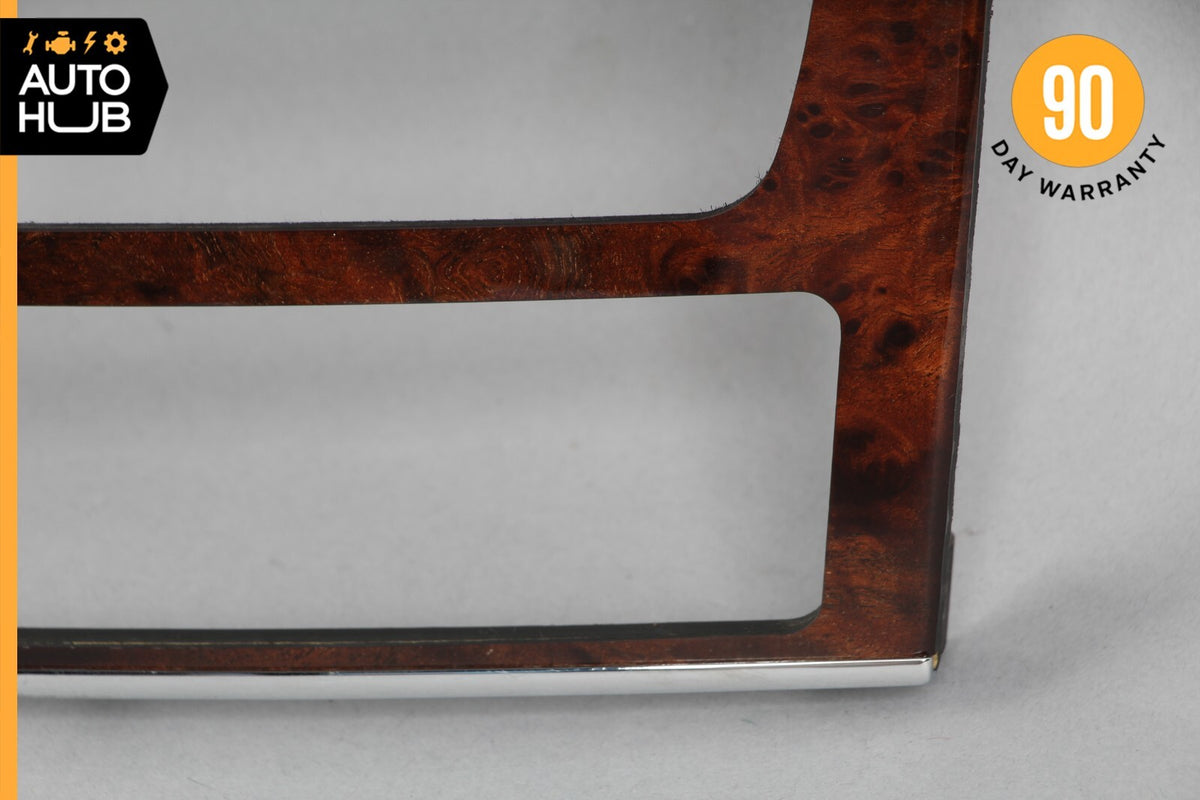 06-12 Mercedes X164 GL450 ML63 AMG Center Console Control Trim Bezel Wood OEM - photo 9