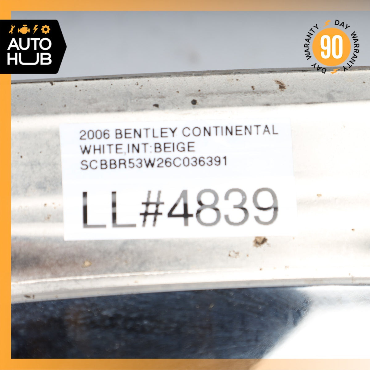 Bentley Continental Flying Spur Exhaust Muffler Tips Left & Right Set OEM 80k - photo 15
