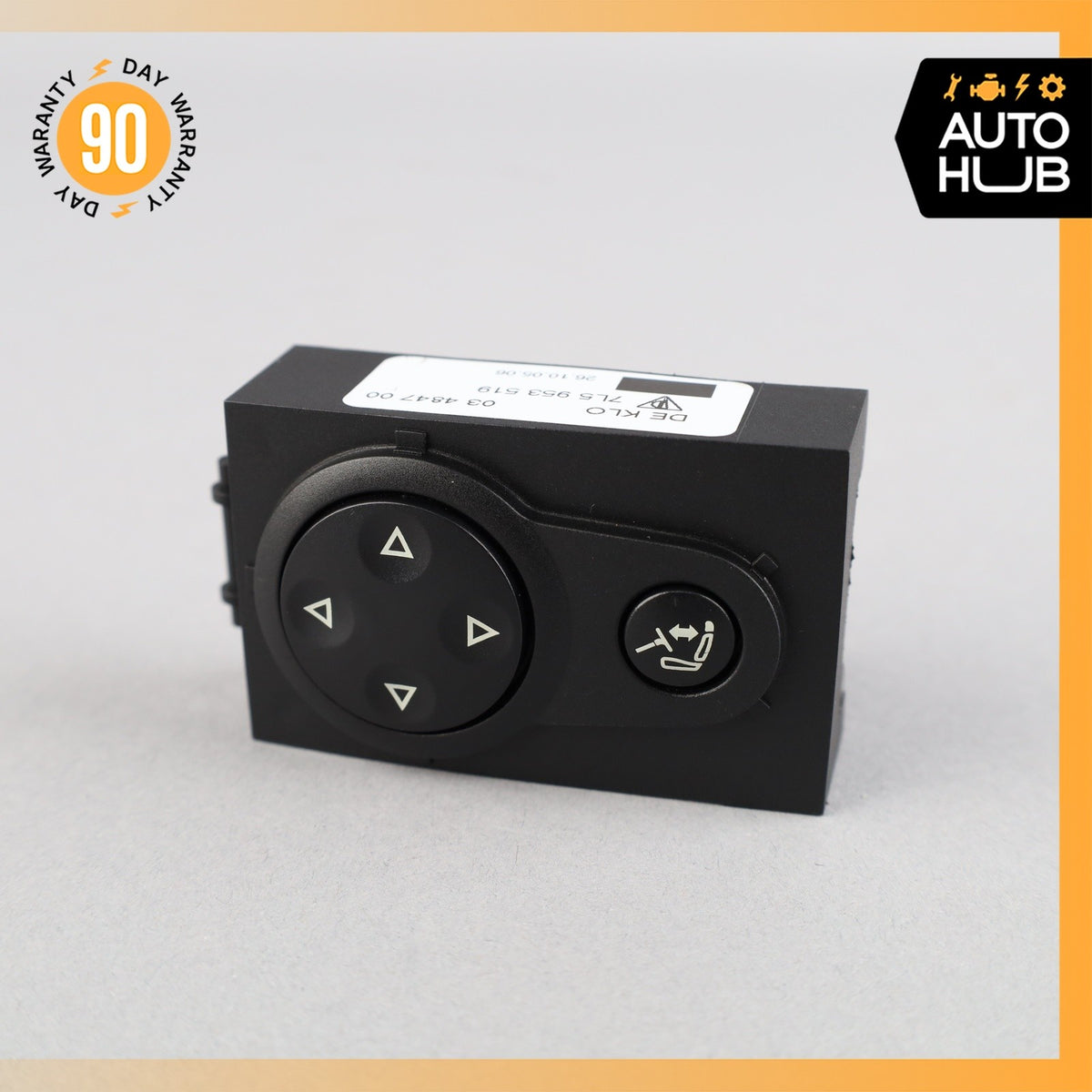 03-10 Porsche Cayenne 955 Turbo S Steering Column Memory Control Switch OEM - photo 1
