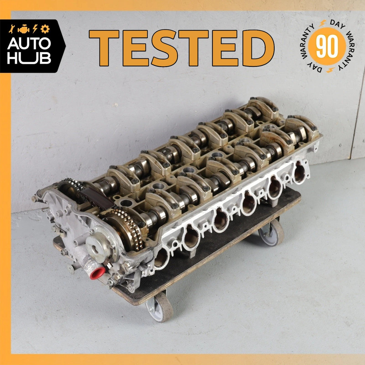 93-96 Mercedes W140 S320 E320 300CE M104 Engine Motor Cylinder Head OEM - photo 1
