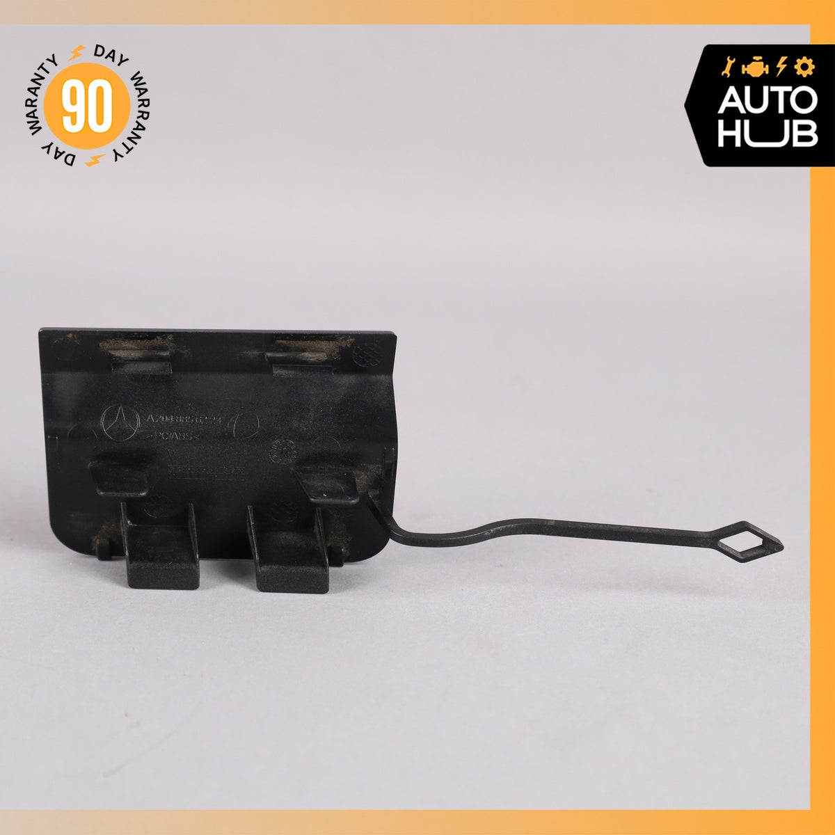 12-14 Mercedes W204 C250 C350 Sport Rear Bumper Tow Hook Hitch Cover Lid OEM - photo 6