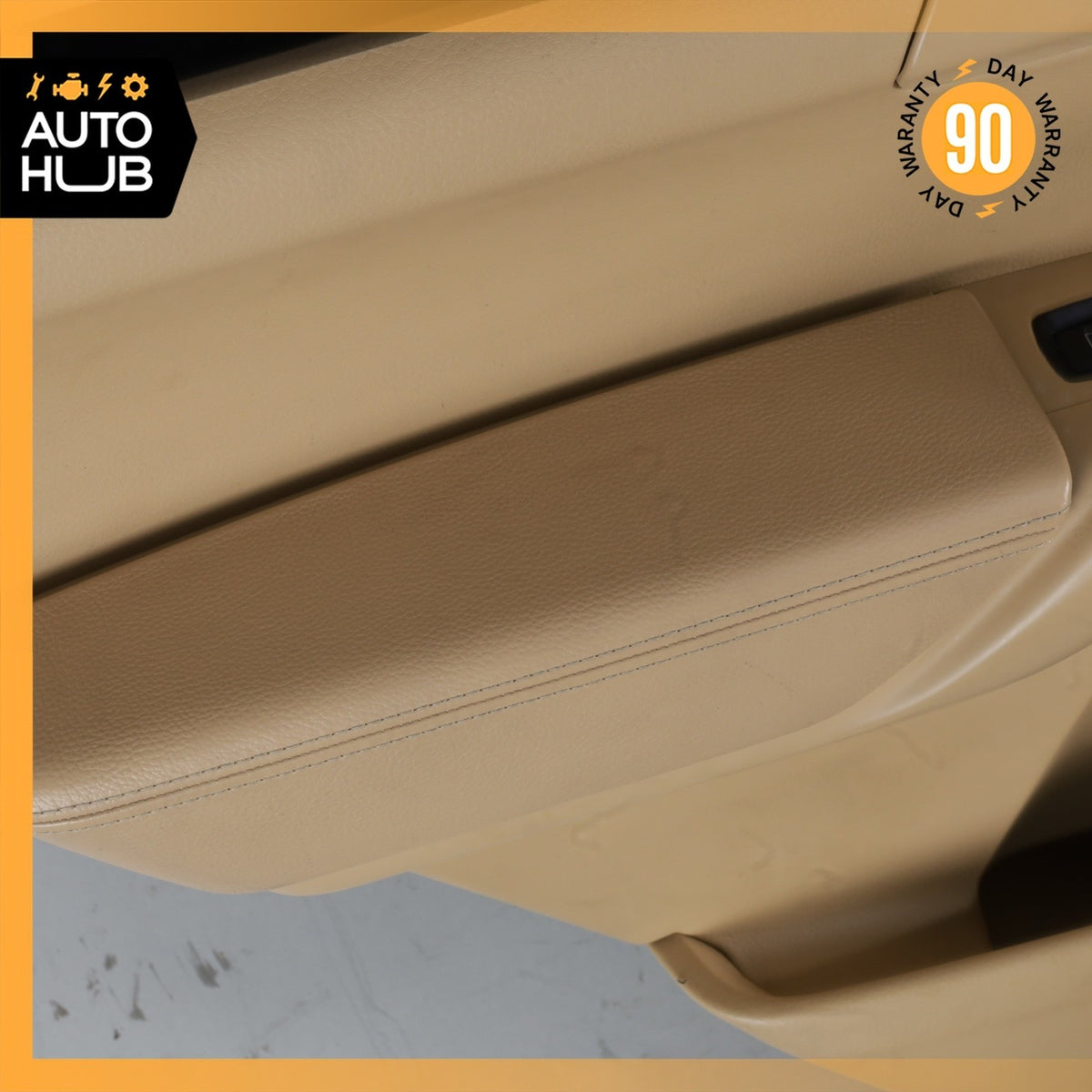 11-18 Porsche Cayenne 958 Rear Left Side Interior Door Panel Beige OEM - photo 10