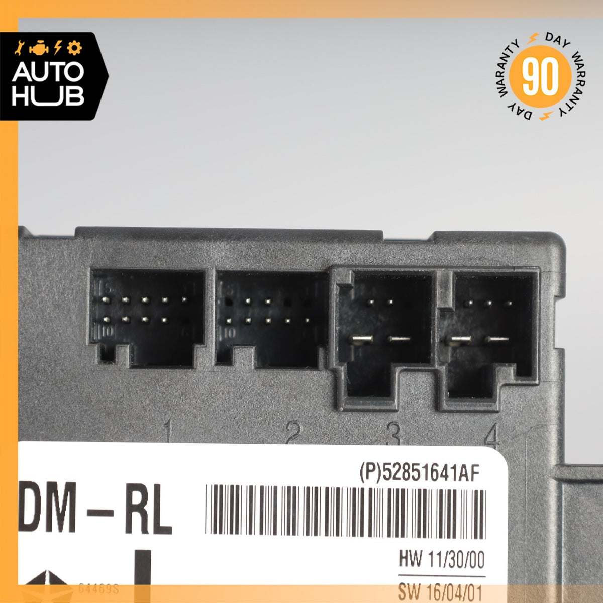 17-20 Maserati Levante S M161 Rear Left Driver Side Door Control Module OEM 26k - photo 5