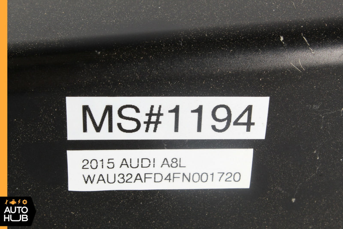 11-17 Audi D4 A8 A8L Front Bumper Left Side Main Impact Absorbing Beam OEM - photo 2