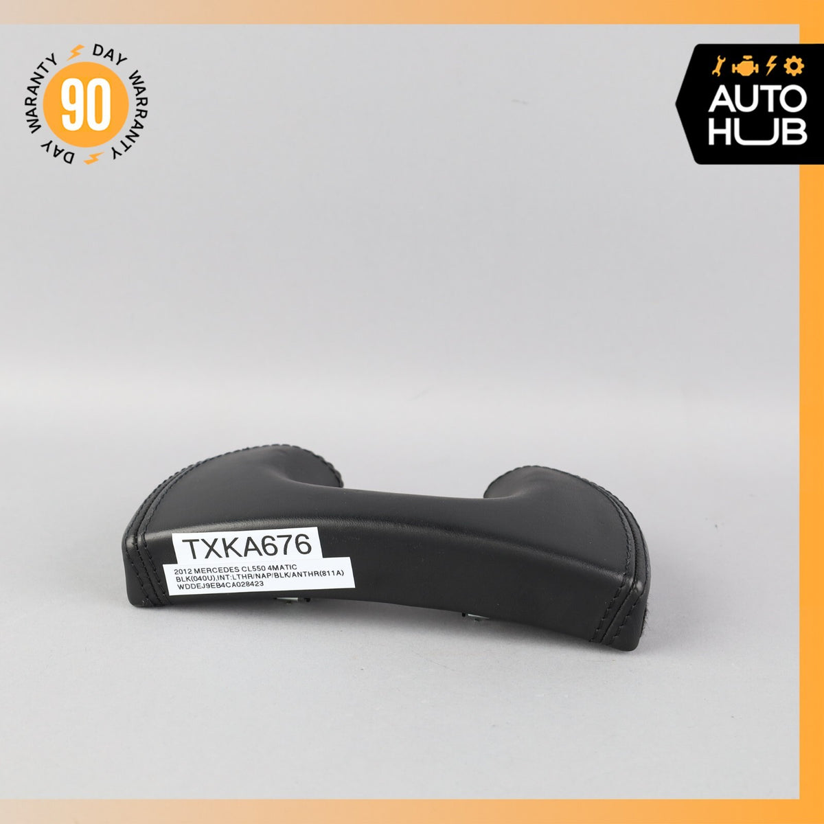 07-14 Mercedes W216 CL550 CL600 Center Console Trim Nappa Black OEM - photo 8