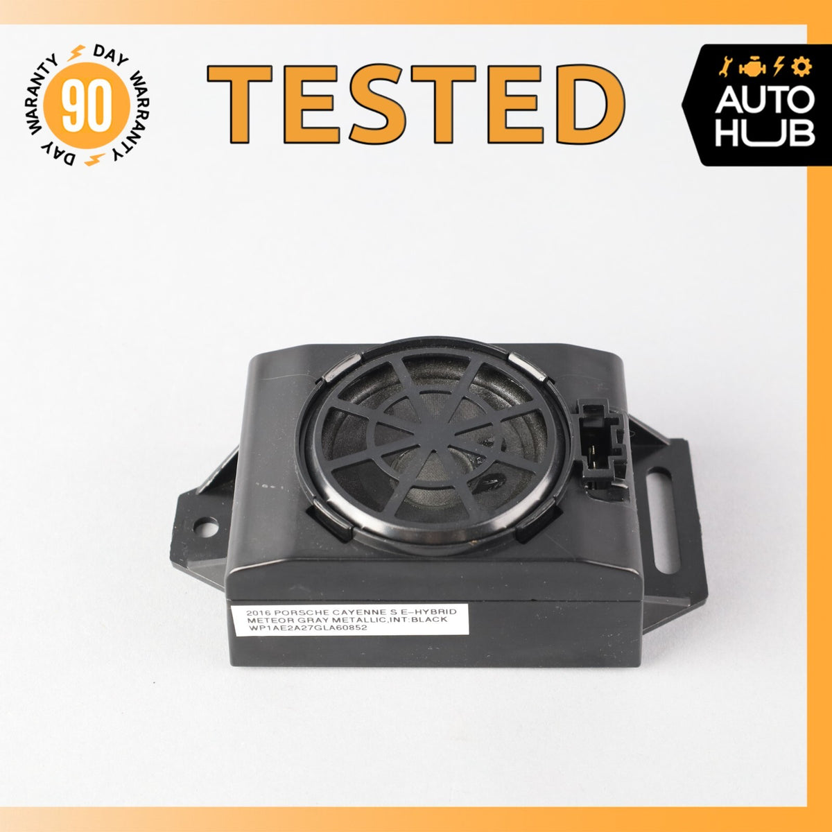 11-18 Porsche Cayenne 958 Parking Buzzer Sensor Speaker 7PP035709A OEM - photo 1