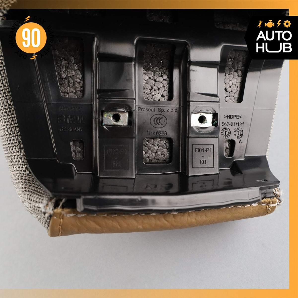 14-17 BMW i3 I01 Headrest Head Rest Front Right or Left Side OEM 43k - photo 11