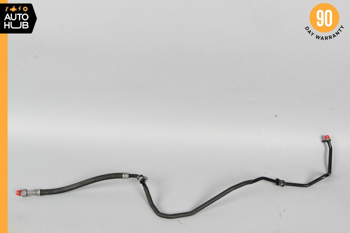 07-08 Mercedes W211 E320 CDI Transmission Oil Cooling Hose Line Left 6421804330 - photo 1