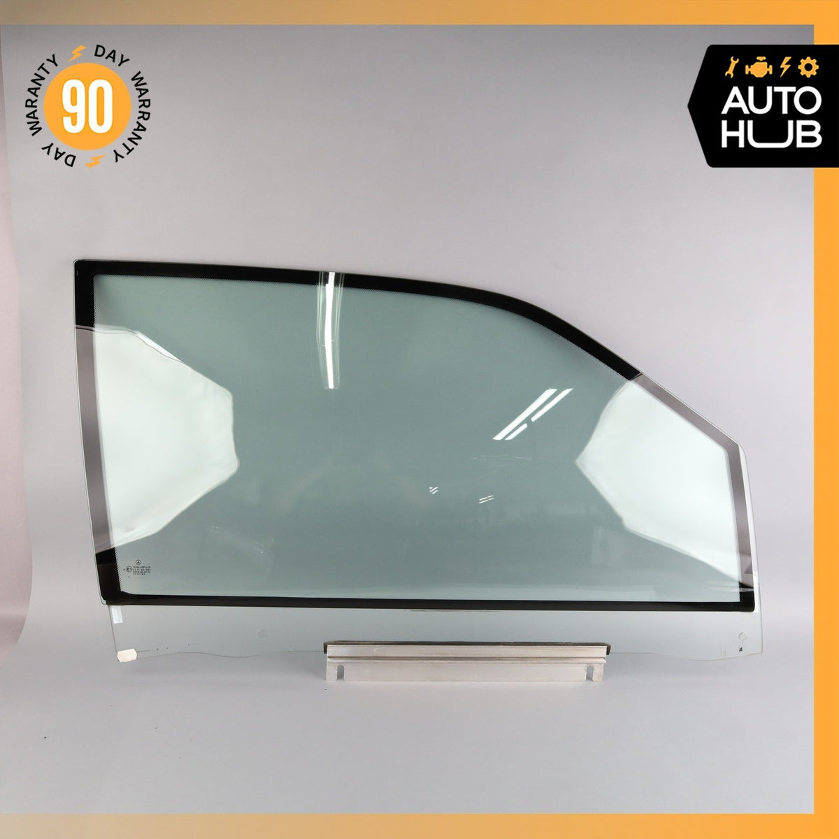 93-99 Mercedes W140 CL600 S500 Coupe Front Right Side Door Window Glass OEM - photo 2