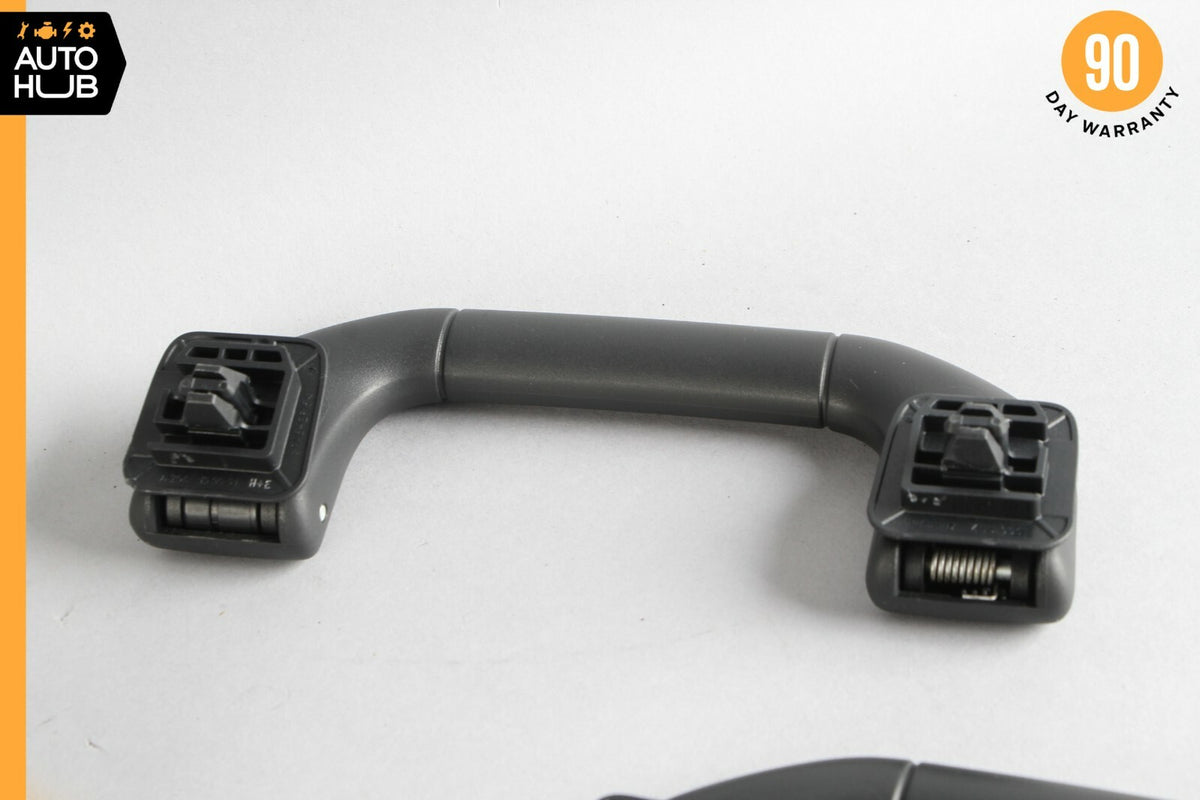 08-18 Mercedes W212 E350 C300 Roof Overhead Interior Safety Handle Set Black OEM - photo 8