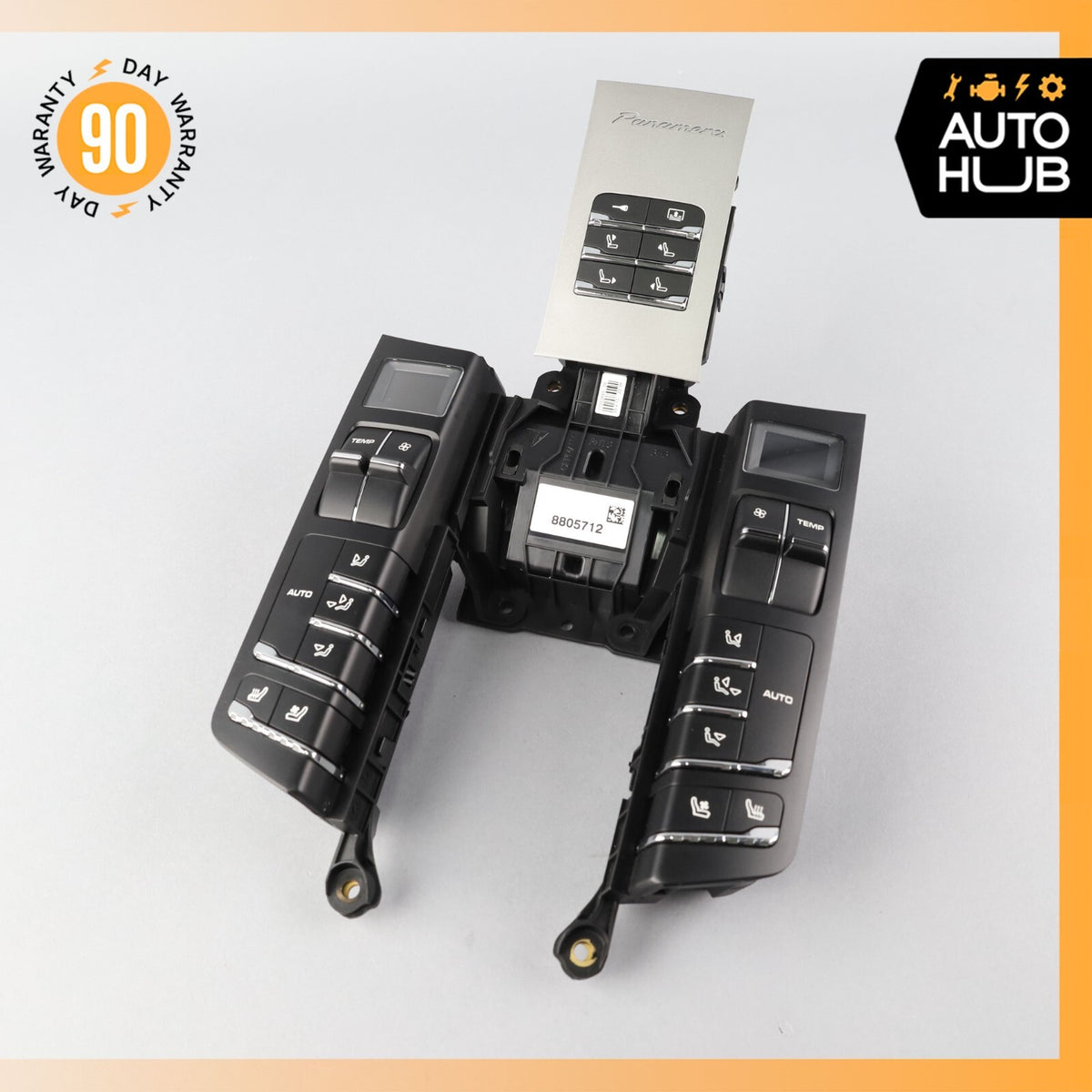 10-13 Porsche Panamera Turbo 970 Rear Temperature Controller OEM 87k - photo 2