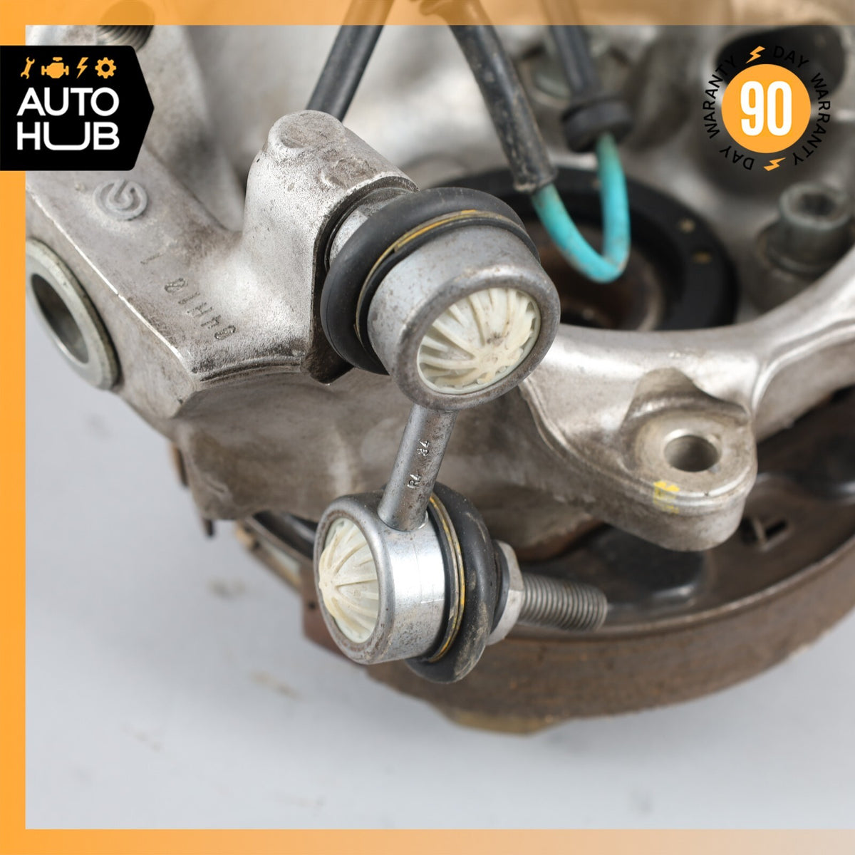 04-05 Maserati Quattroporte M139 Rear Left Side Spindle Knuckle Hub OEM - photo 7