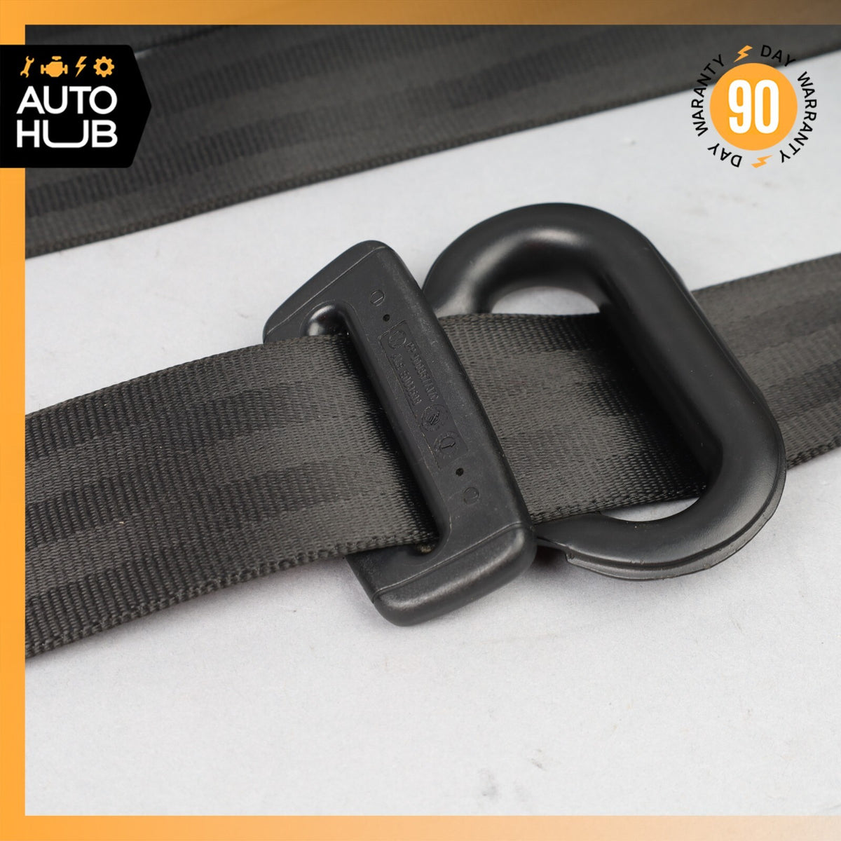 06-13 Bentley Continental Flying Spur Rear Right Side Seat Belt Black OEM - photo 15
