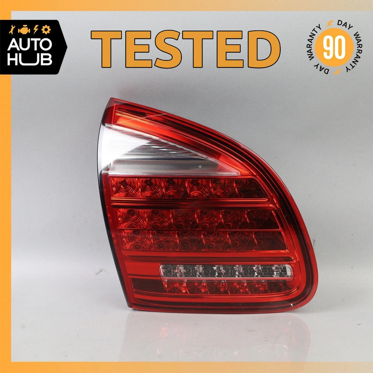 11-14 Porsche Cayenne 958 Left Driver Side Inner Tail Light Lamp 7P5945093L OEM - photo 1