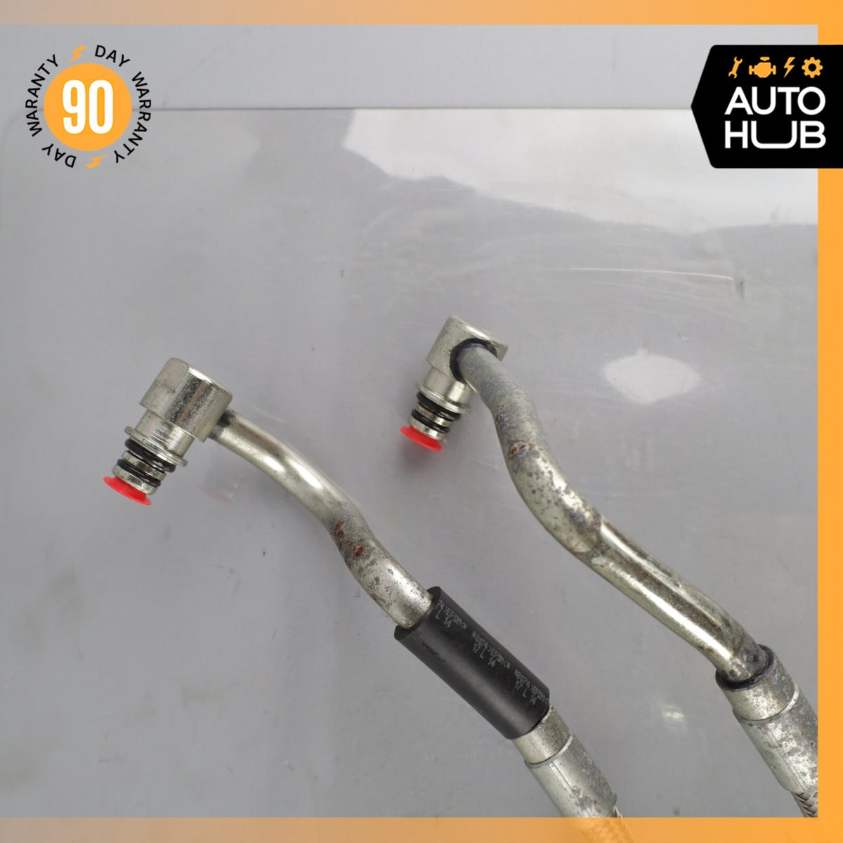 2018 Maserati Levante M161 Transmission Oil Cooler Line Hose Pipe OEM 64k - photo 10
