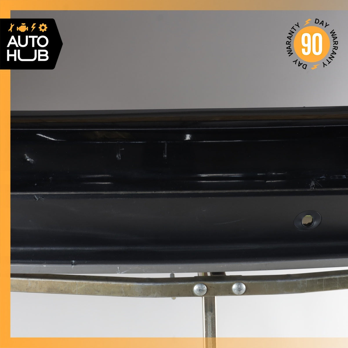 11-13 BMW E70 X5 Rear Bumper Cover Panel Assembly Black OEM - photo 4