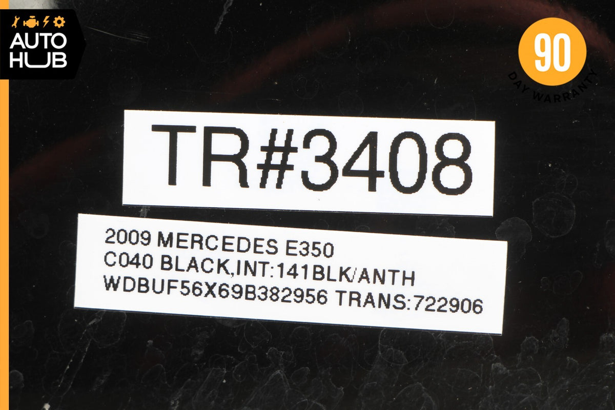 07-09 Mercedes W211 E350 E550 E320 Right Side Rear View Door Mirror Black OEM - photo 11