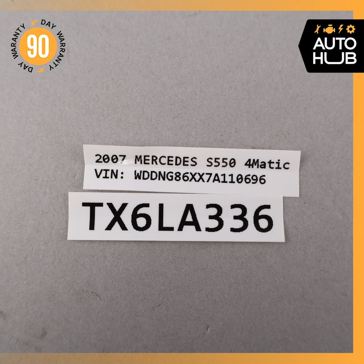 07-14 Mercedes W221 S550 S400 CL550 Center Dash Vent Clock 2218270370 OEM - photo 9