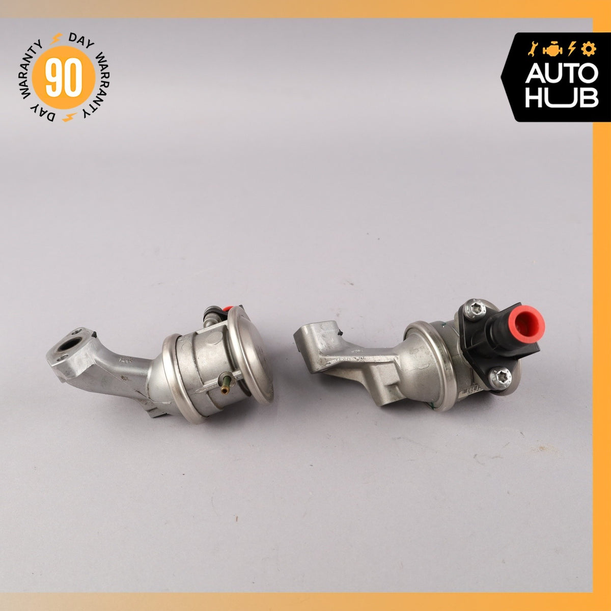Audi C7 A6 / Cayenne 958 Engine Smog Air Pump Check Valve Left & Right Set OEM - photo 6