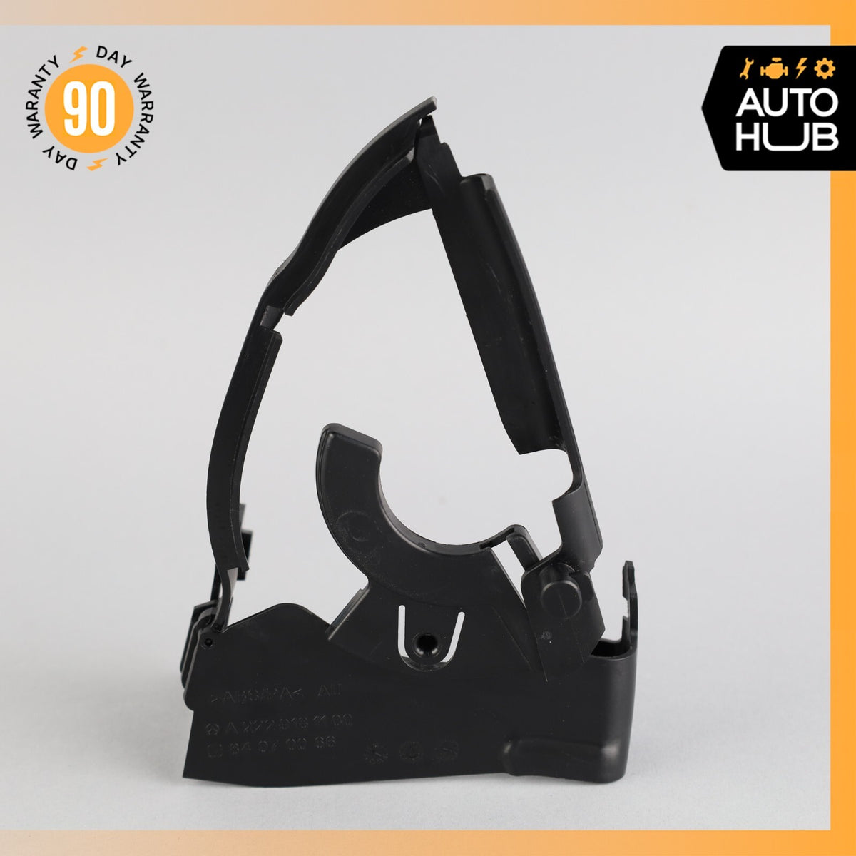14-20 Mercedes W222 S600 Left or Right Side Backrest Cover Bracket Black OEM - photo 5