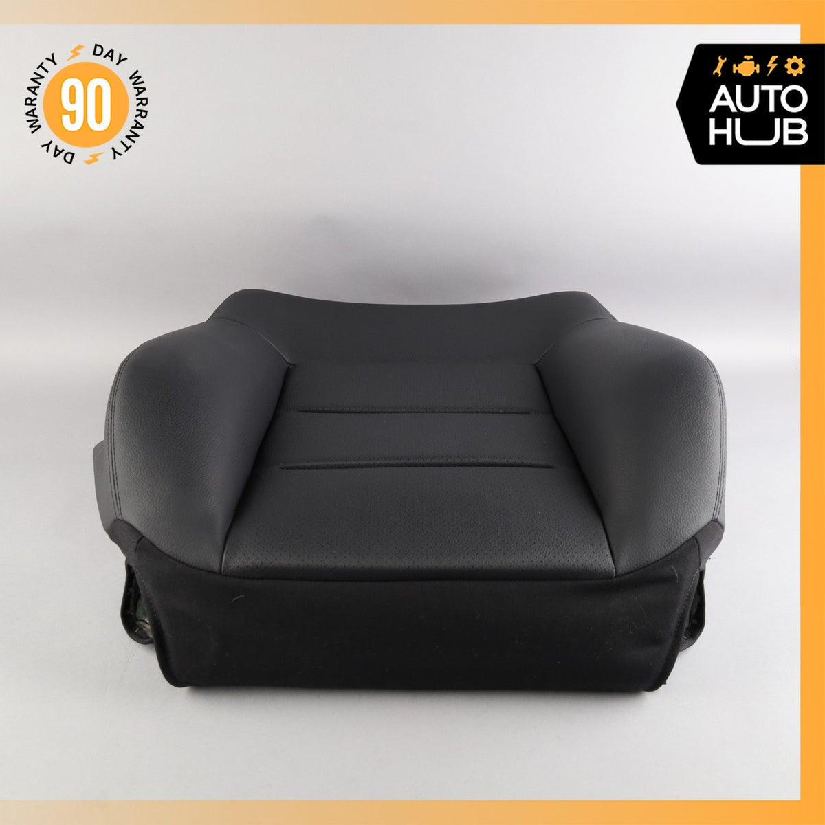 10-13 Mercedes W212 E350 E400 Front Right Seat Cushion Top Upper Black OEM - photo 15