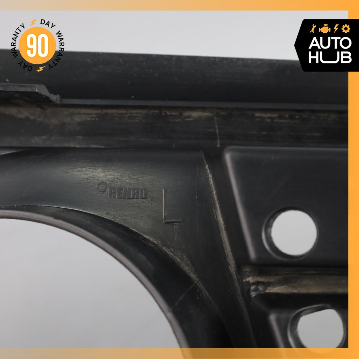 14-16 BMW F10 528i 535i Front Left Bumper Fog Light Grille 51117331735 OEM - photo 15