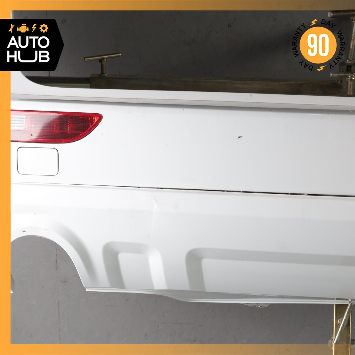 09-17 Audi 8R Q5 Rear Bumper Cover Assembly White OEM - photo 5