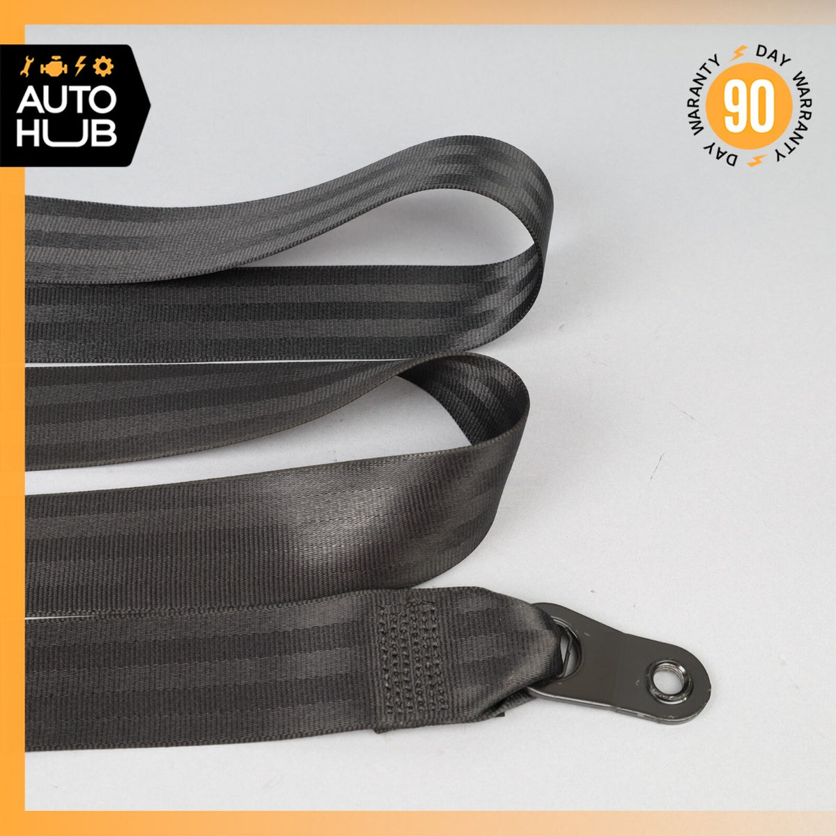 06-13 Bentley Continental Flying Spur Front Right Side Seat Belt Black OEM - photo 3