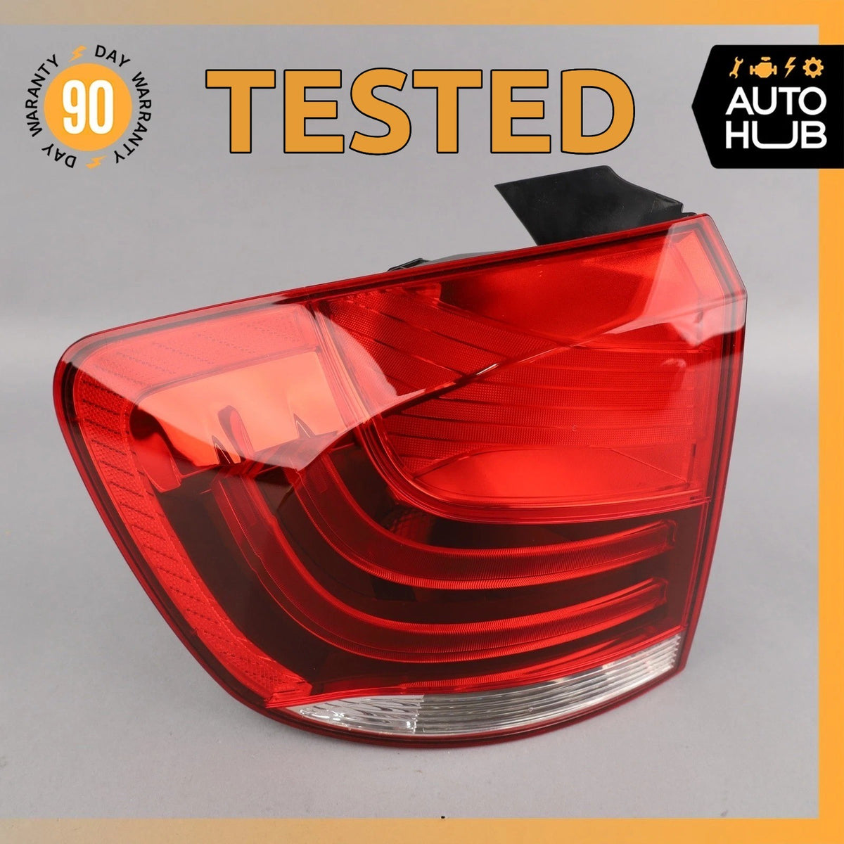 12-15 BMW E84 X1 Rear Left Taillight Tail Light Lamp Outer 63212990111 OEM - photo 1