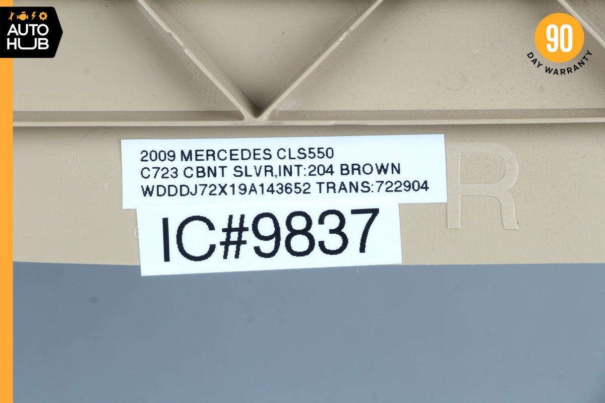 06-11 Mercedes W219 CLS550 CLS55 AMG Dashboard Dash Right Panel Trim Cover Beige - photo 10