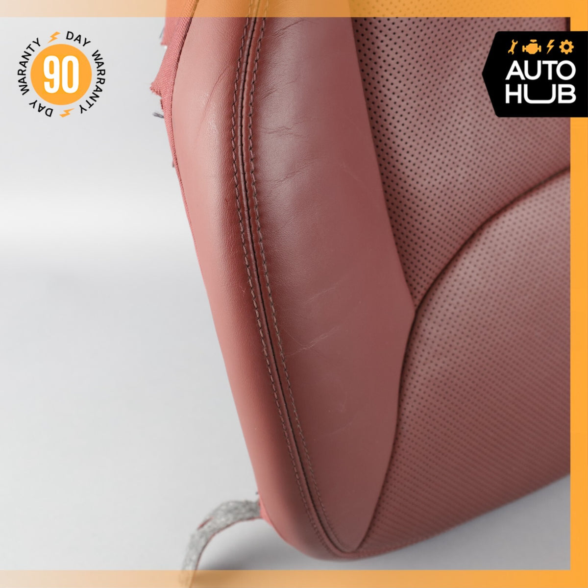 07-08 Mercedes R230 SL550 Right Side Lower Bottom Seat Cushion Nappa OEM 61k - photo 11